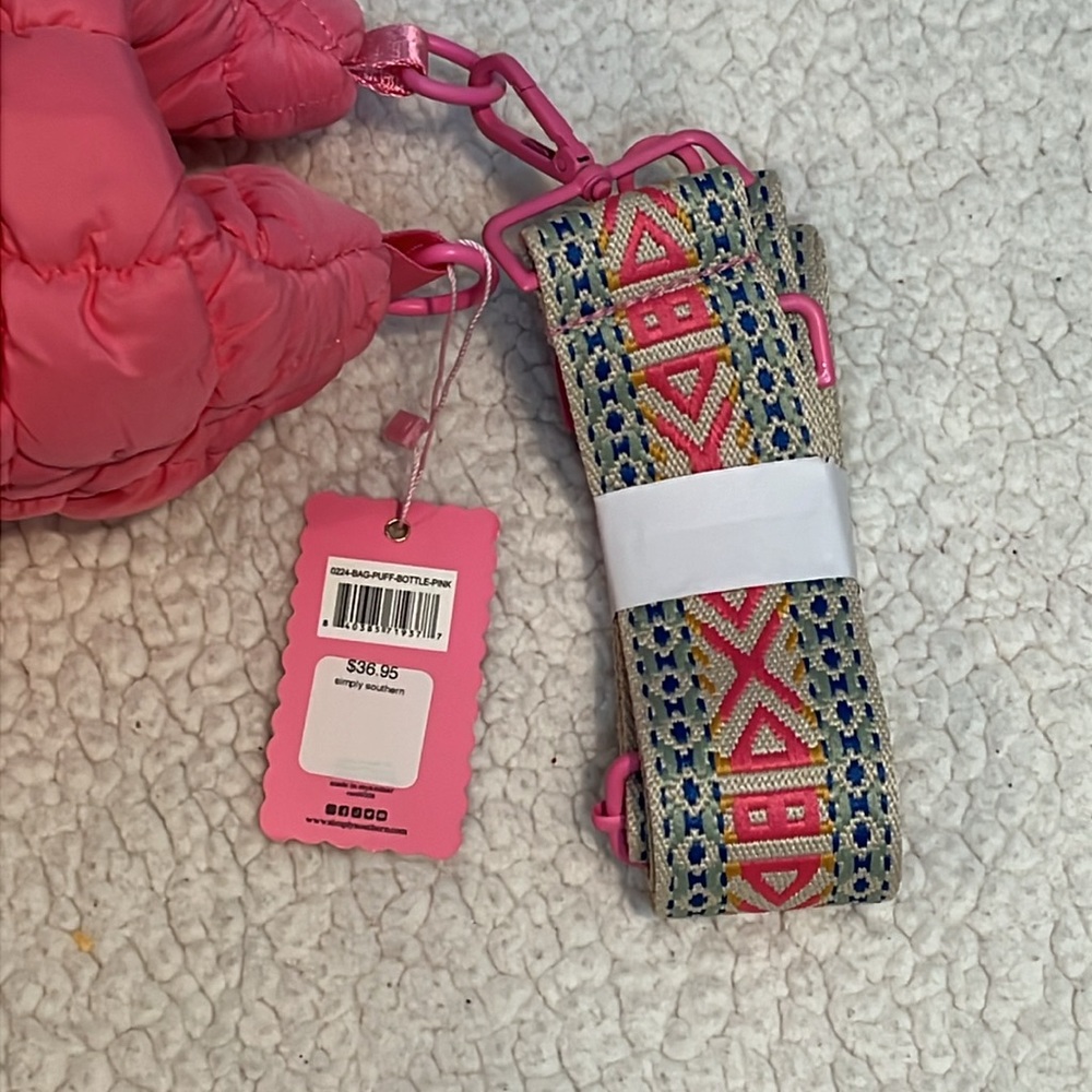 Simply Southern Pink Crossbody Bag - Picture 3 of 7